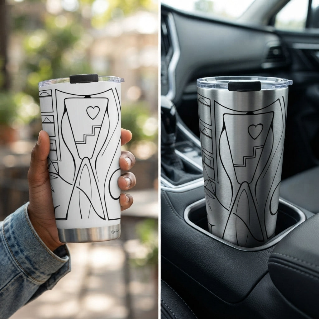 Premium Insulated Travel Tumbler (20 0z) | Exposed