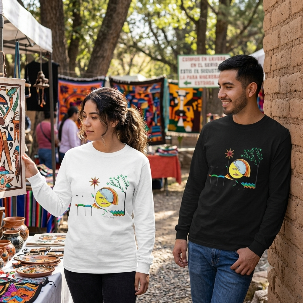 Premium Pullover Sweatshirt Wearable Art | Sol Searcher