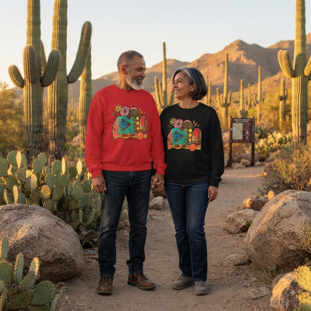 Premium Pullover Sweatshirt Wearable Art | Controlling the Conversation