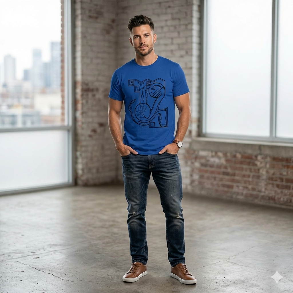 Premium Short Sleeve T-Shirt Wearable Art | Visions of Tomorrow