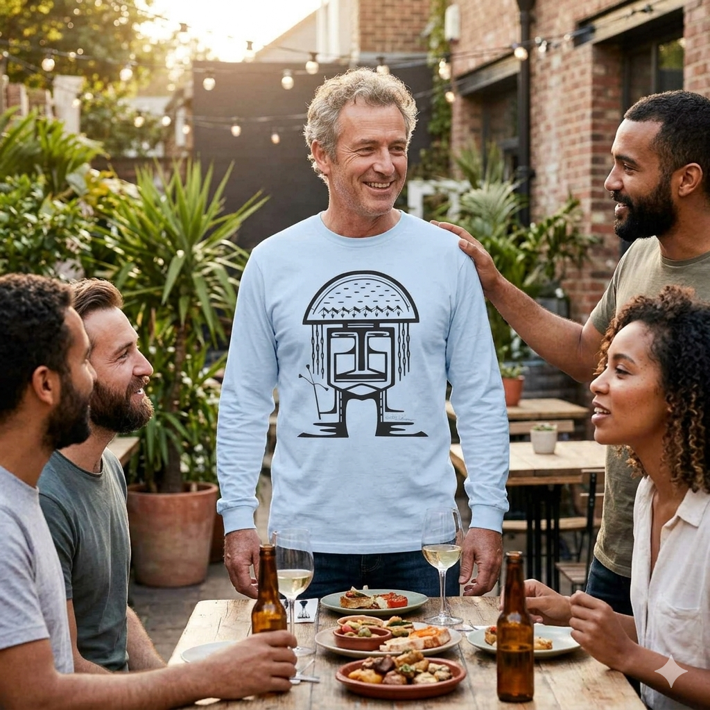 Premium Long Sleeve T-Shirt Wearable Art | Listen