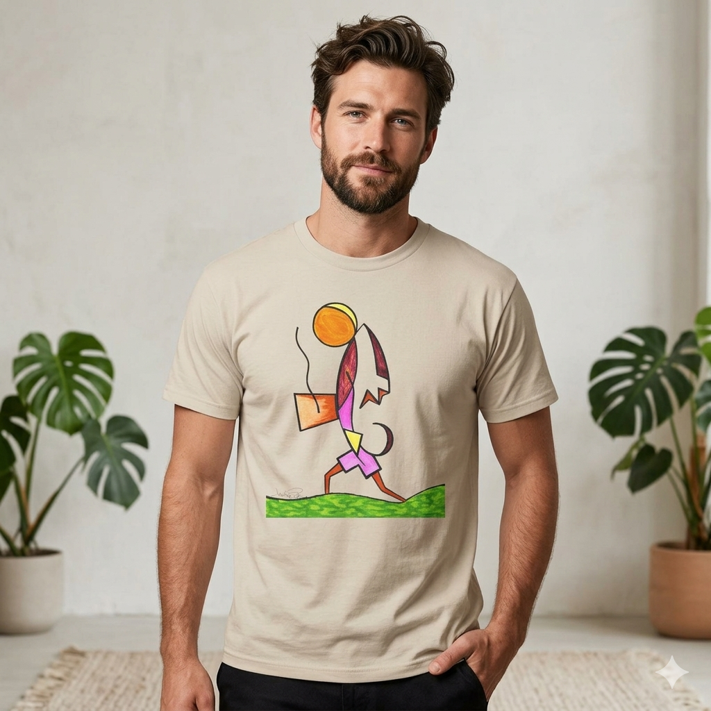 Premium Short Sleeve T-Shirt Wearable Art | Walk Proud