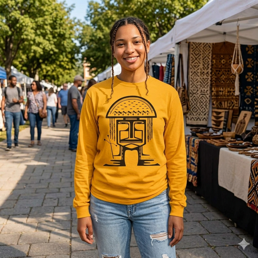 Premium Long Sleeve T-Shirt Wearable Art | Listen