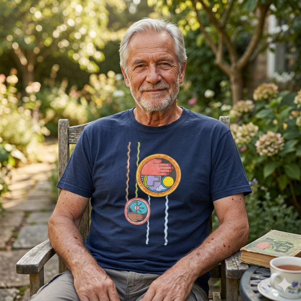 Premium Short Sleeve T-Shirt Wearable Art | Wave While Passing